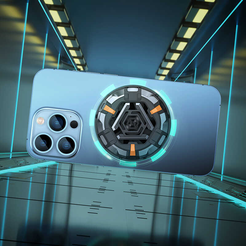 Benks SR05 Whirlwind Magnetic Telefon Soğutucu Fan - 2 Benks SR05 Whirlwind Magnetic Telefon Soğutucu Fan - 2